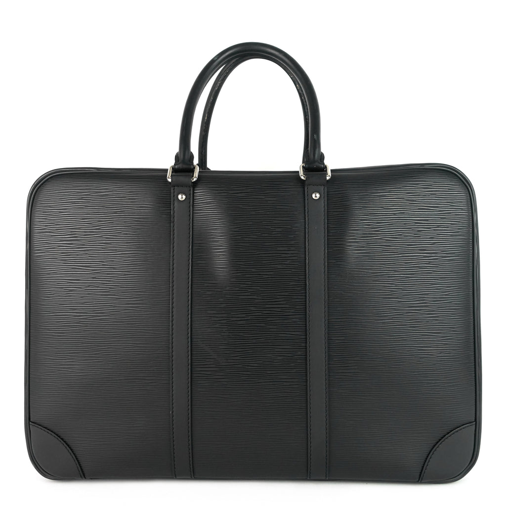 Louis Vuitto Sirius 45 Black Epi Leather Case