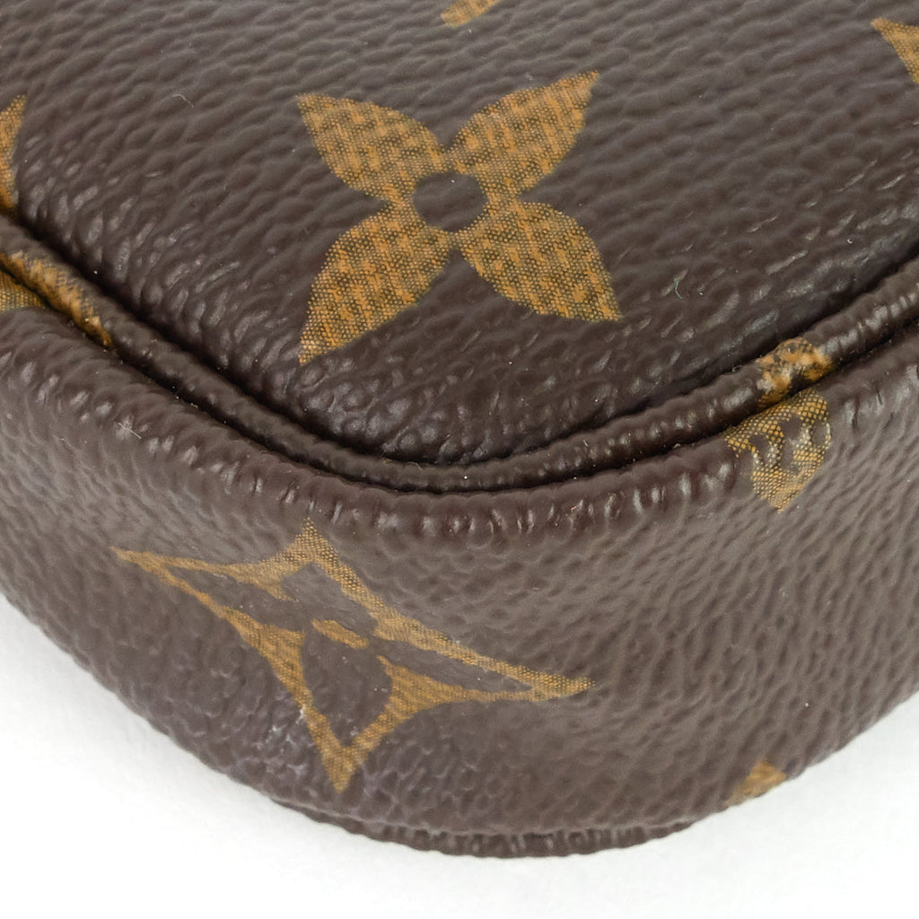 Louis Vuitto Pochette Accessoires Mini Monogram Canvas Bag