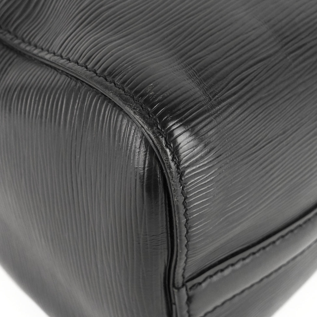 Louis Vuitto Speedy 25 Black Epi Leather Bag