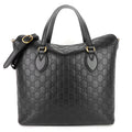 Gucci Signature Top Handle Guccissima Bag