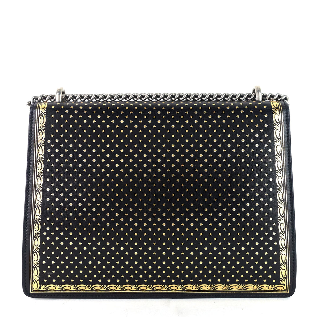 Gucci Dionysus Star Print Medium Leather Bag