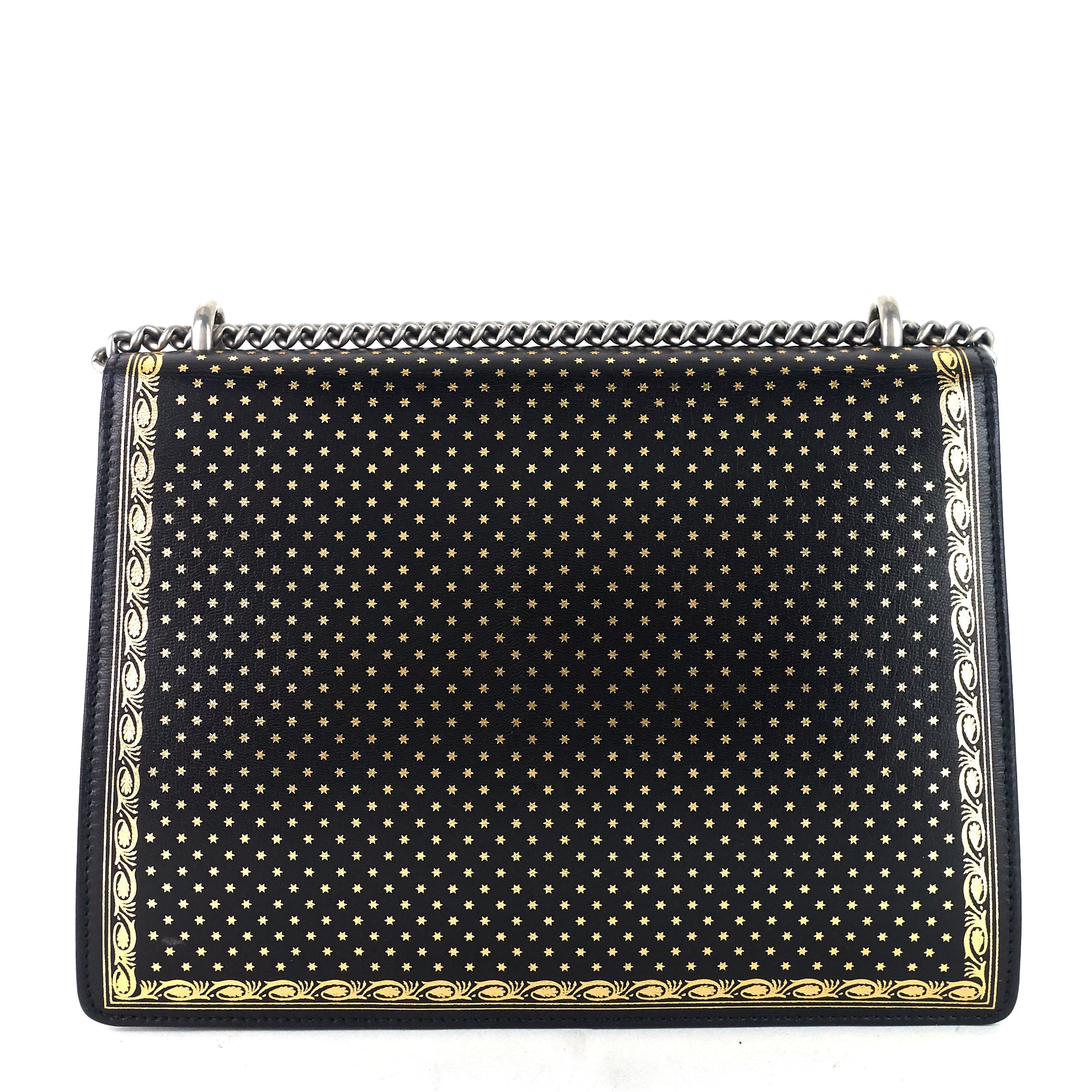 Gucci Dionysus Star Print Medium Leather Bag