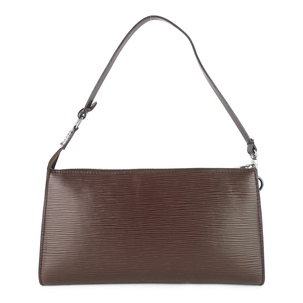Louis Vuitto Pochette Accessoires Brown Epi Leather Bag