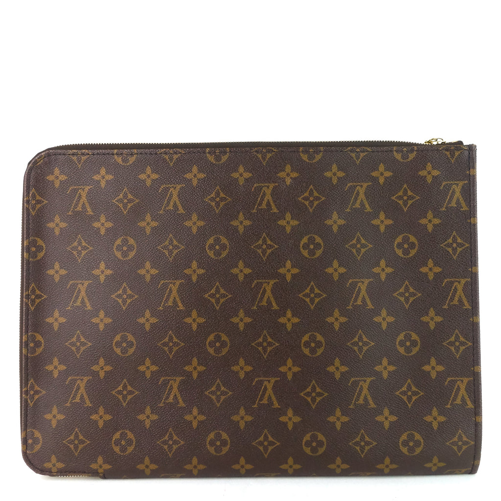 Louis Vuitto Monogram Canvas Poche Document Holder
