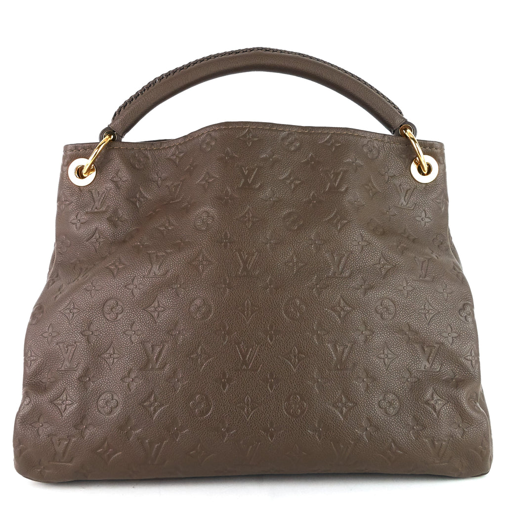 Louis Vuitto Artsy MM Monogram Empreinte Leather Handbag