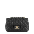 Chanel Classic Mini Lambskin Leather Single Flap Bag