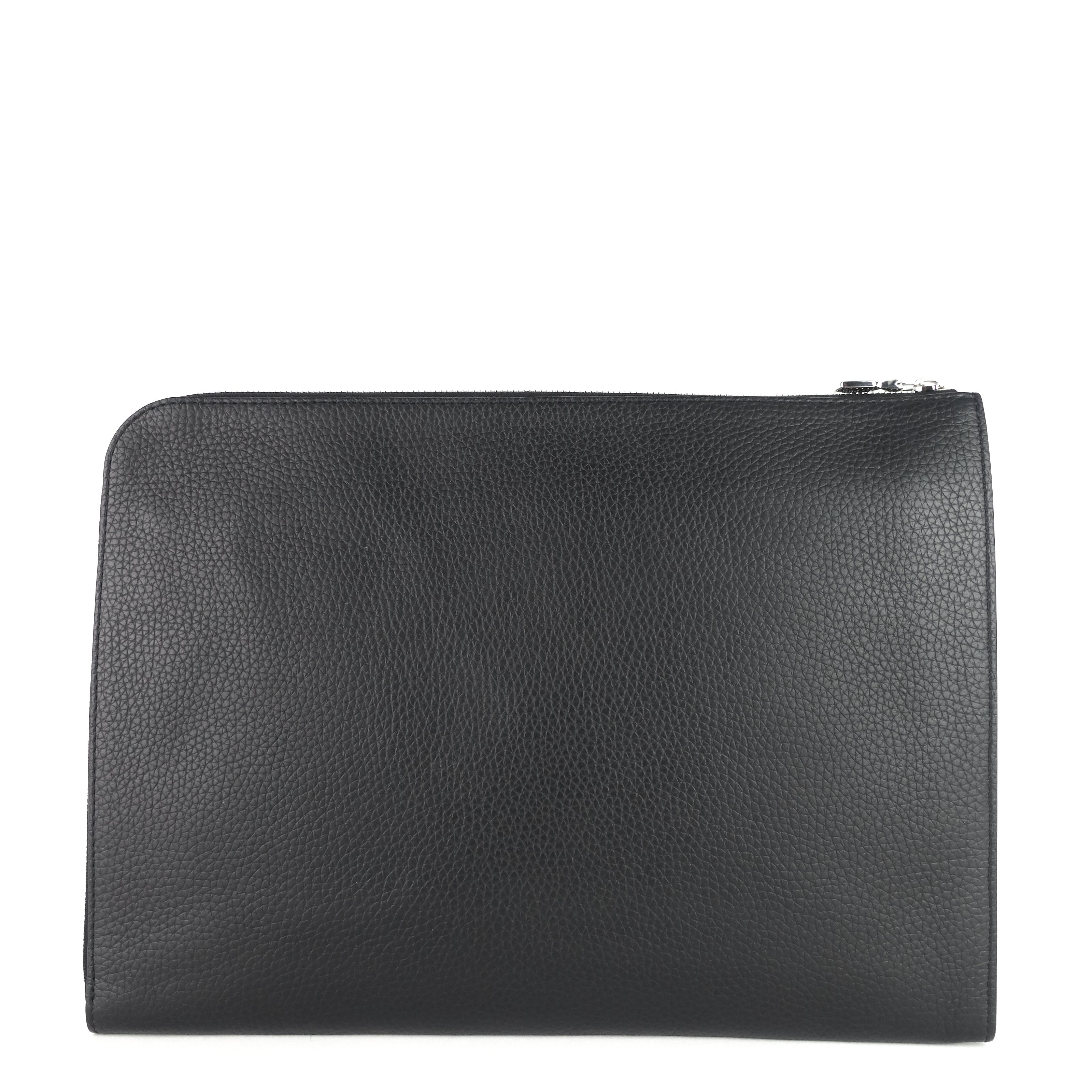 Louis Vuitto Zip Around Jour GM Taurillon Leather Pochette Bag