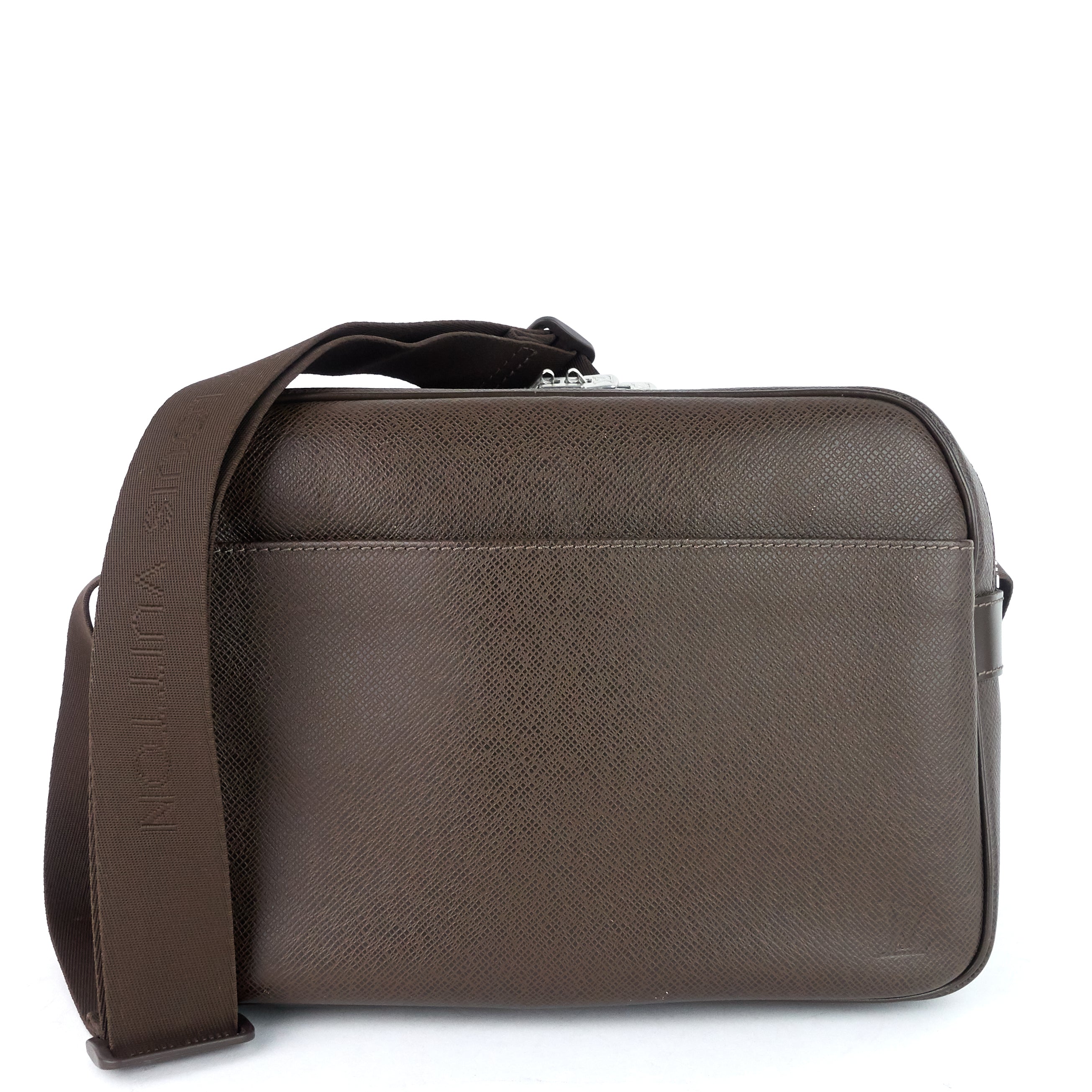 Louis Vuitto Reporter PM Taiga Leather Bag