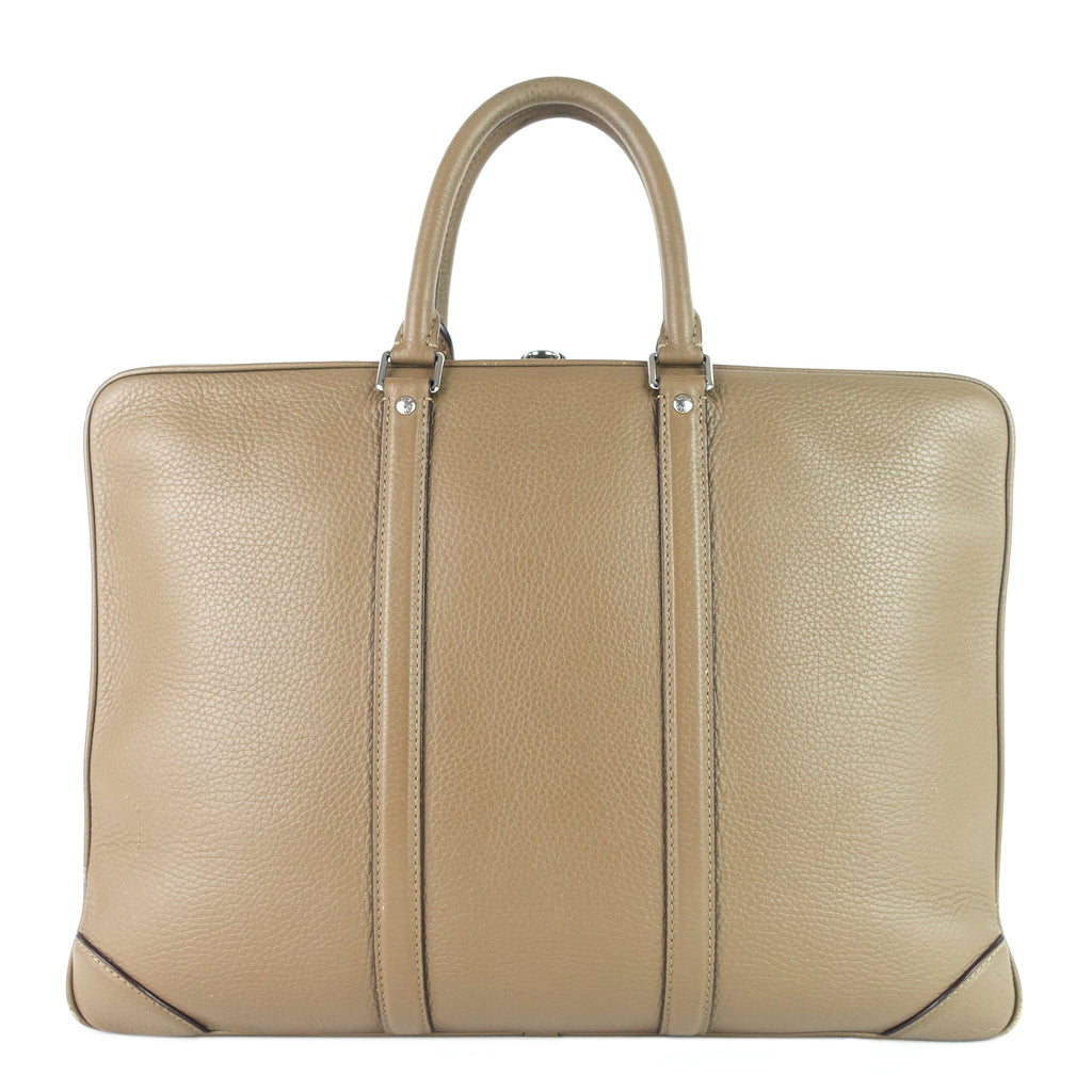 Louis Vuitto Porte-Documents Jour PM Taurillon Leather Briefcase Bag