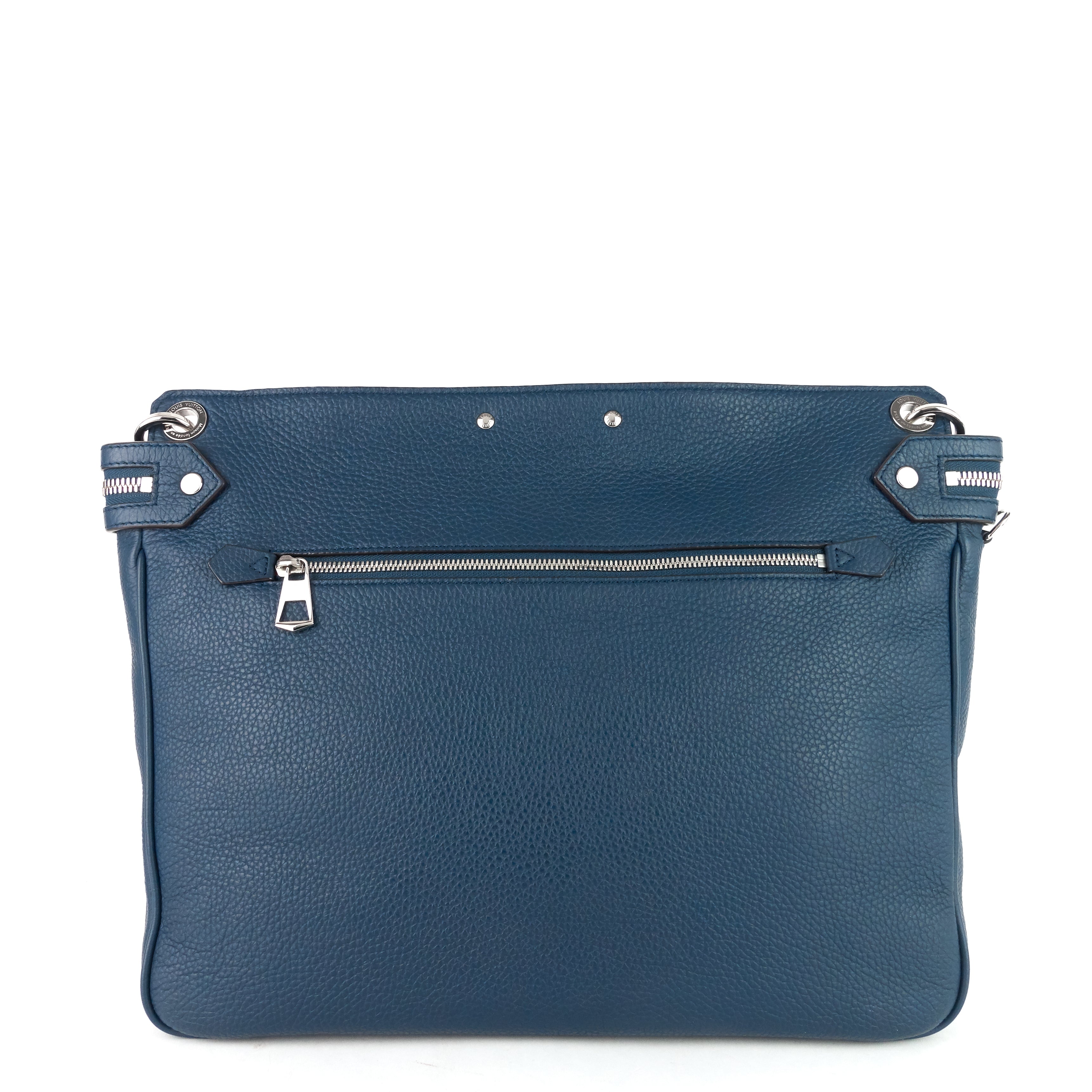 Louis Vuitto Armand Taurillon Leather Messenger Bag
