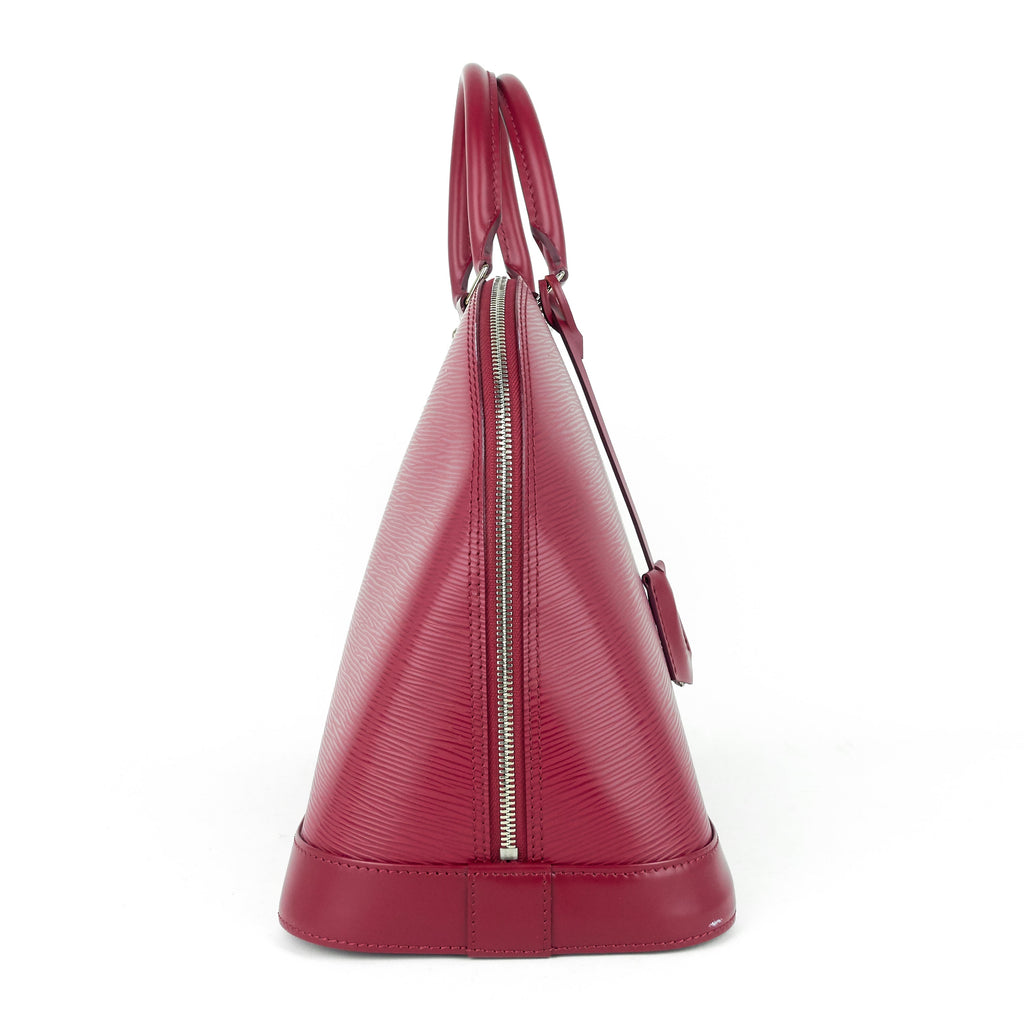 Louis Vuitto Alma GM Fuchsia Epi Leather Bag