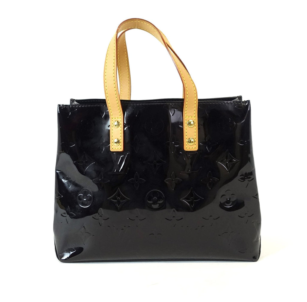 Louis Vuitto Reade PM Monogram Vernis Leather Handbag