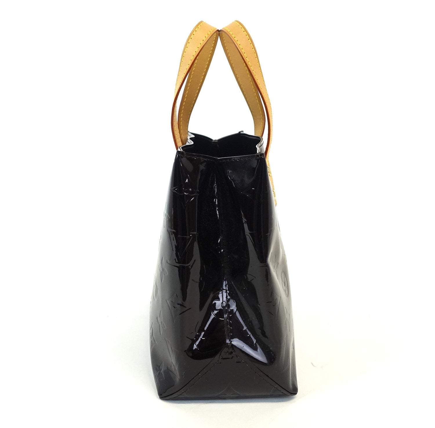 Louis Vuitto Reade PM Monogram Vernis Leather Handbag