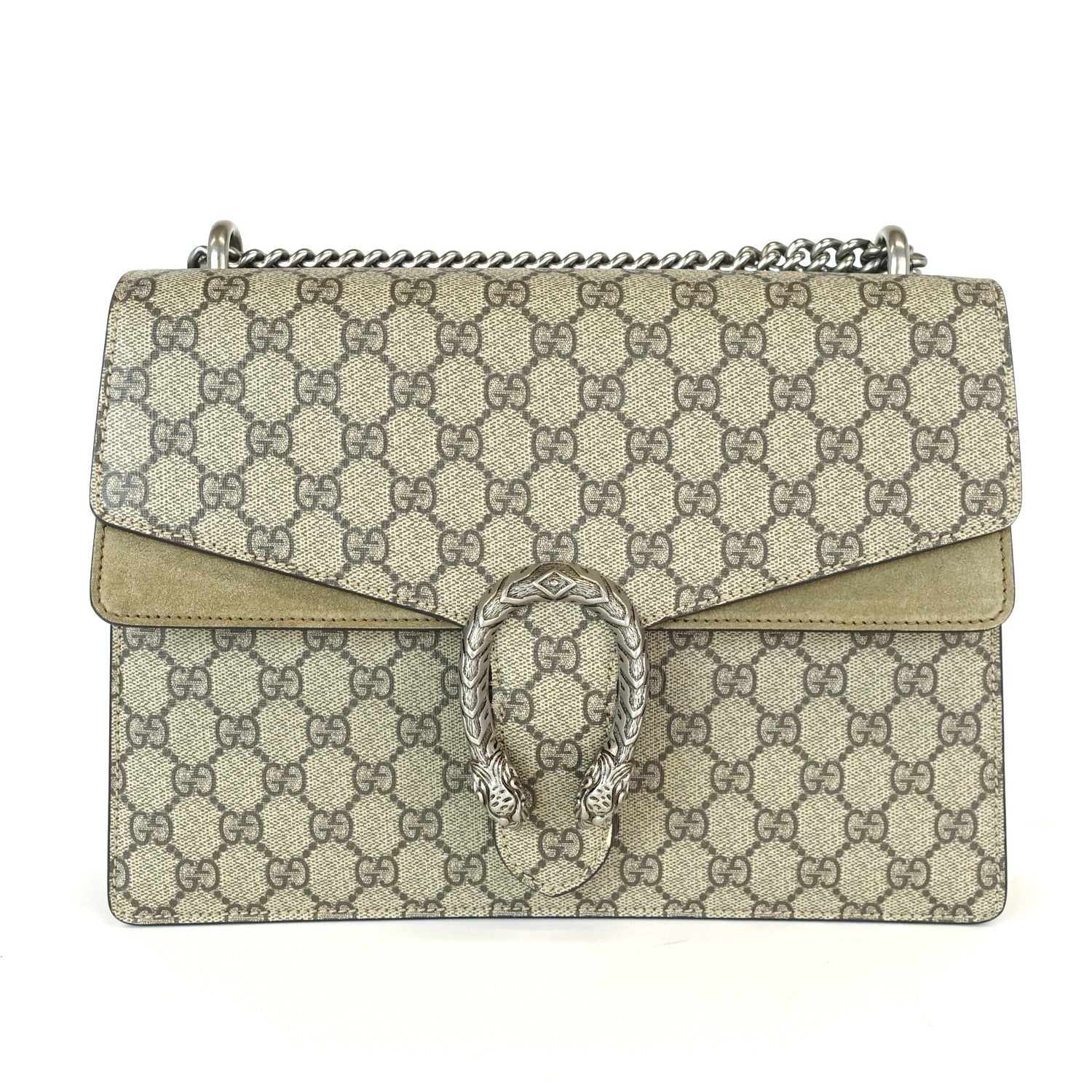 Gucci Dionysus Supreme Monogram Canvas Medium Bag