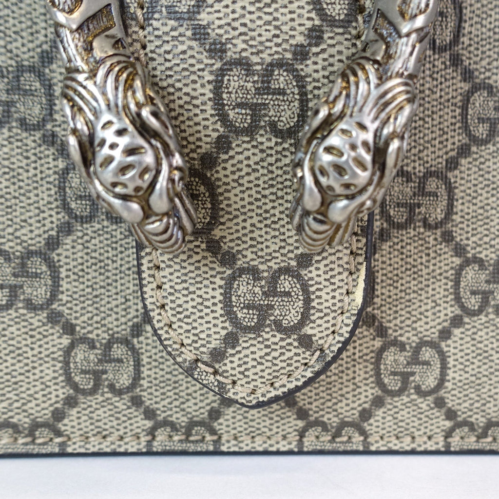 Gucci Dionysus Supreme Monogram Canvas Medium Bag