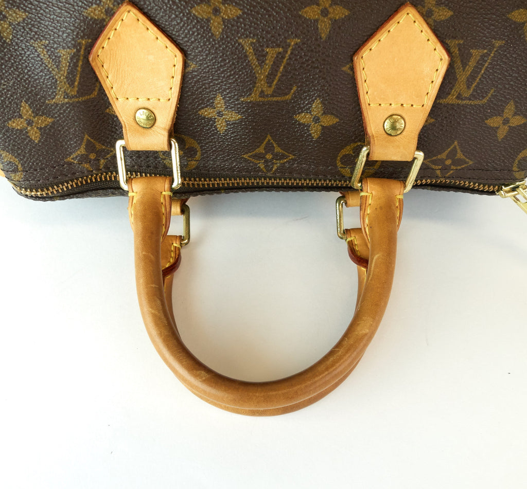 Louis Vuitto Speedy 25 Monogram Canvas Handbag