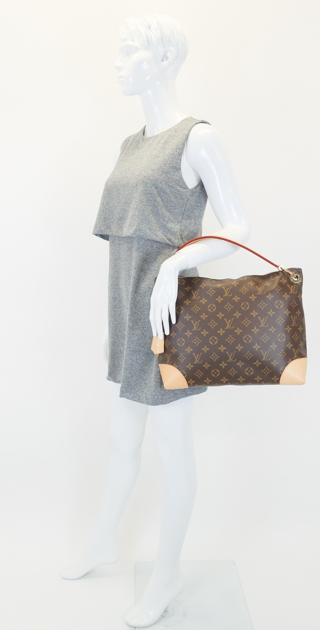 Louis Vuitto Berri PM Monogram Canvas Shoulder Bag