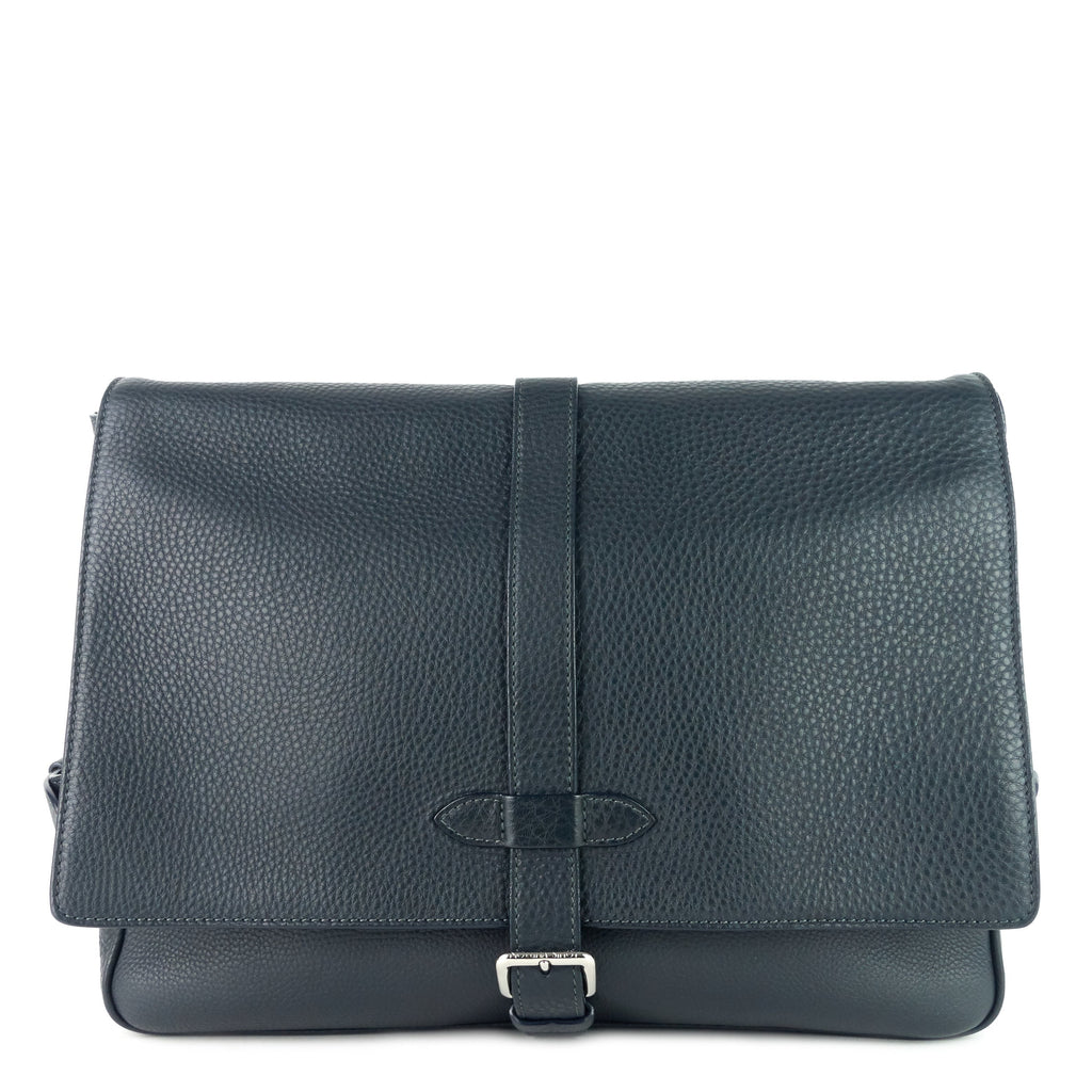 Louis Vuitto Stelios Naxos Leather Messenger Bag