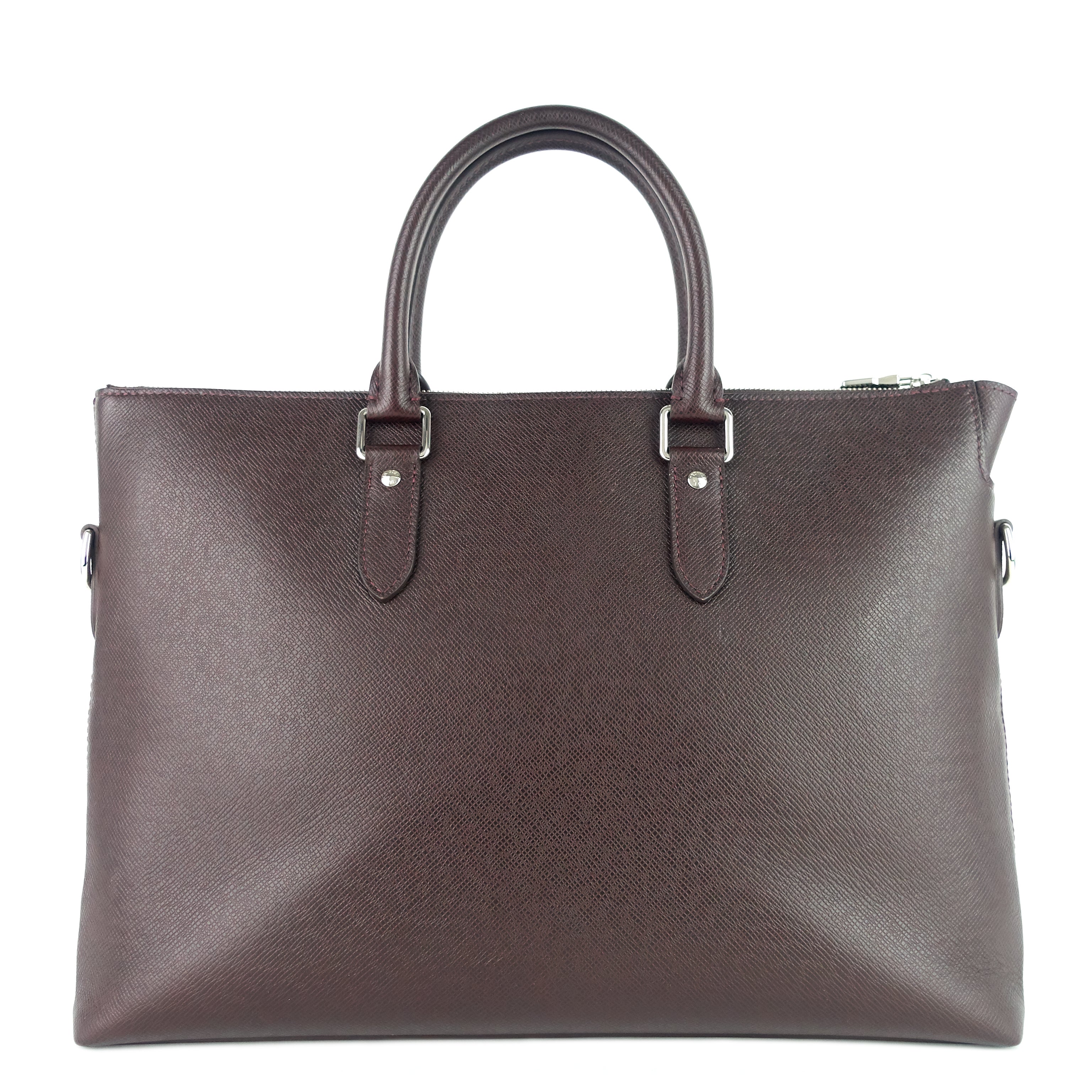 Louis Vuitto Anton Taiga Leather Soft Briefcase Bag