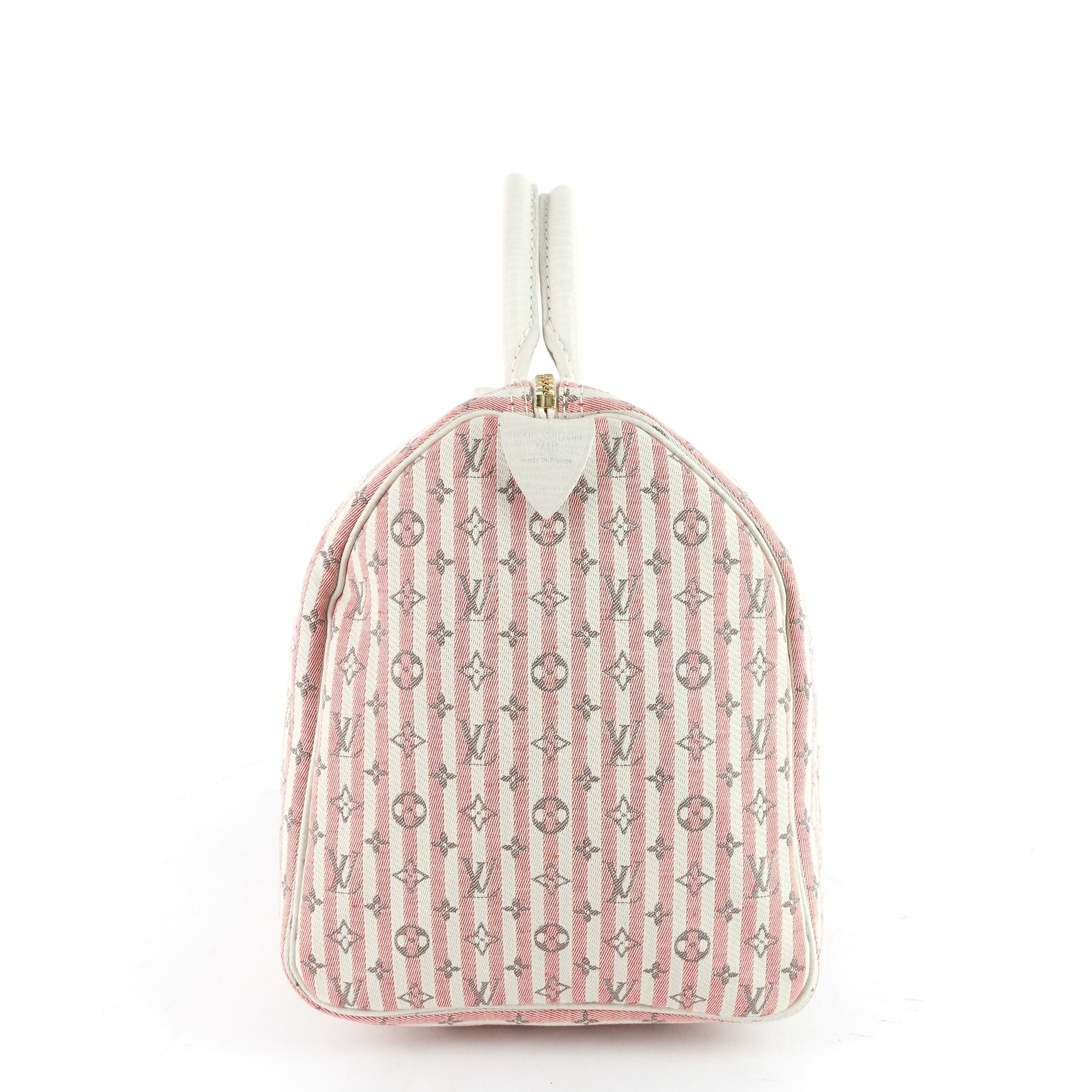 Louis Vuitto Speedy 30 Mini Lin Croisette Canvas Bag