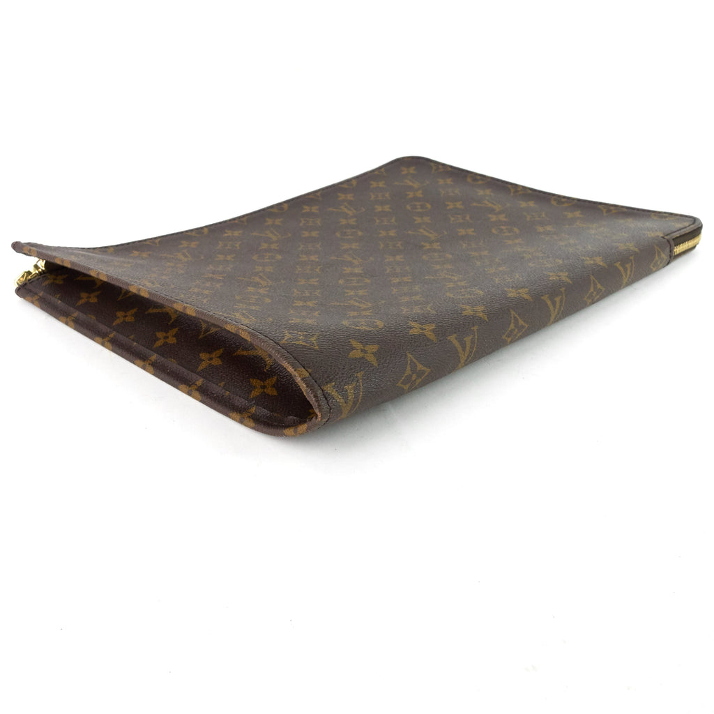 Louis Vuitto Monogram Canvas Poche Document Holder