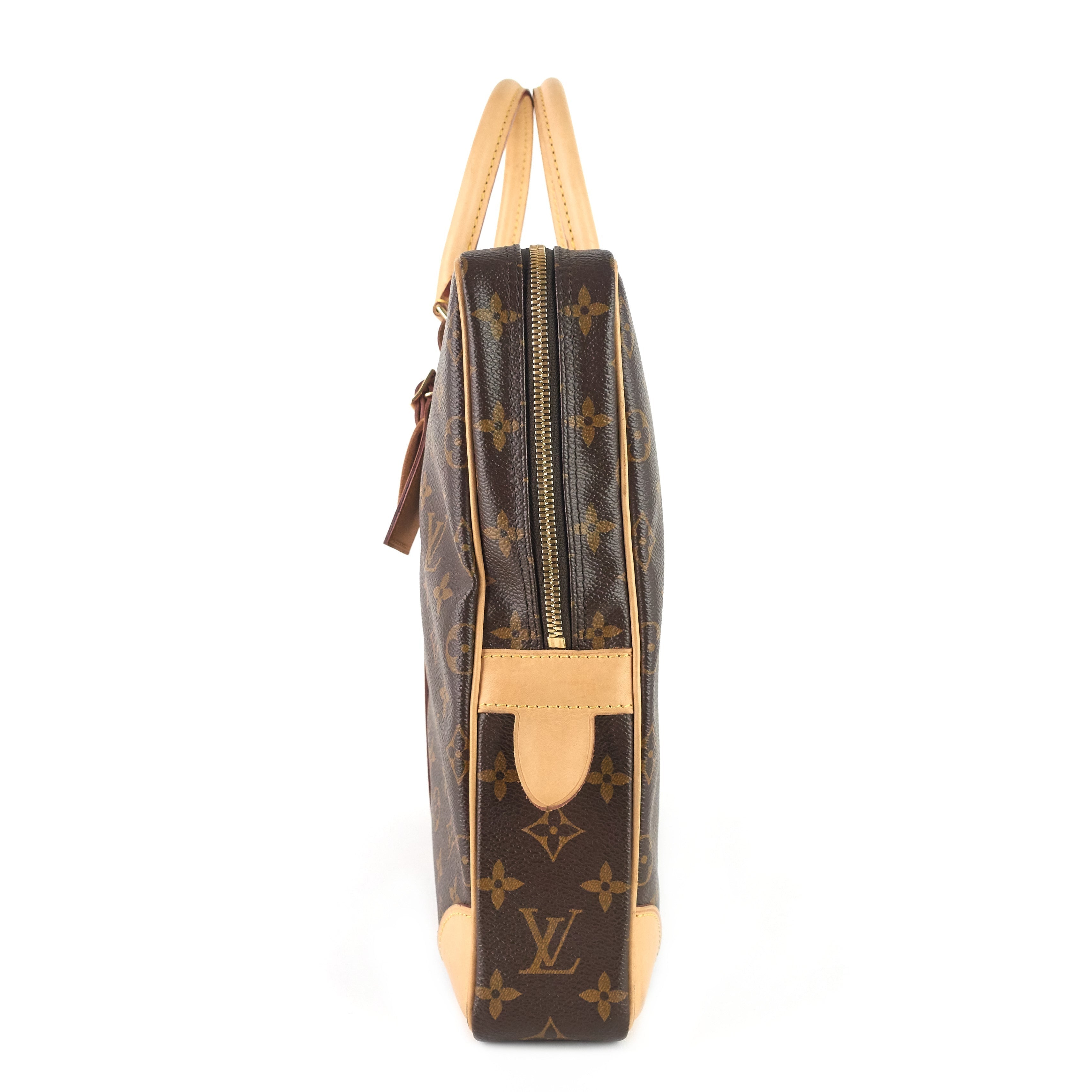 Louis Vuitto Porte-Documents Voyage Monogram Canvas Briefcase Bag