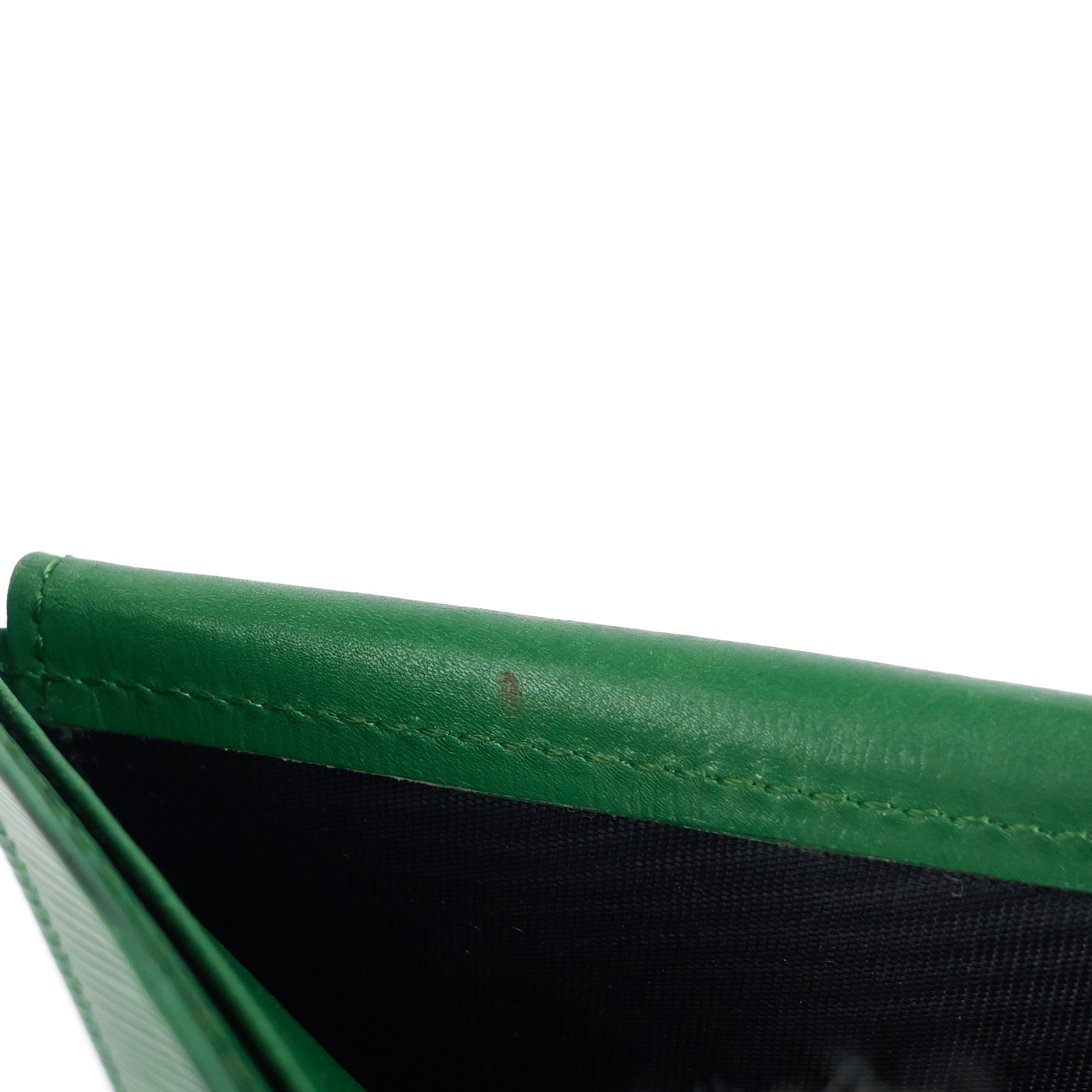 Louis Vuitto Marco Green Epi Leather Wallet