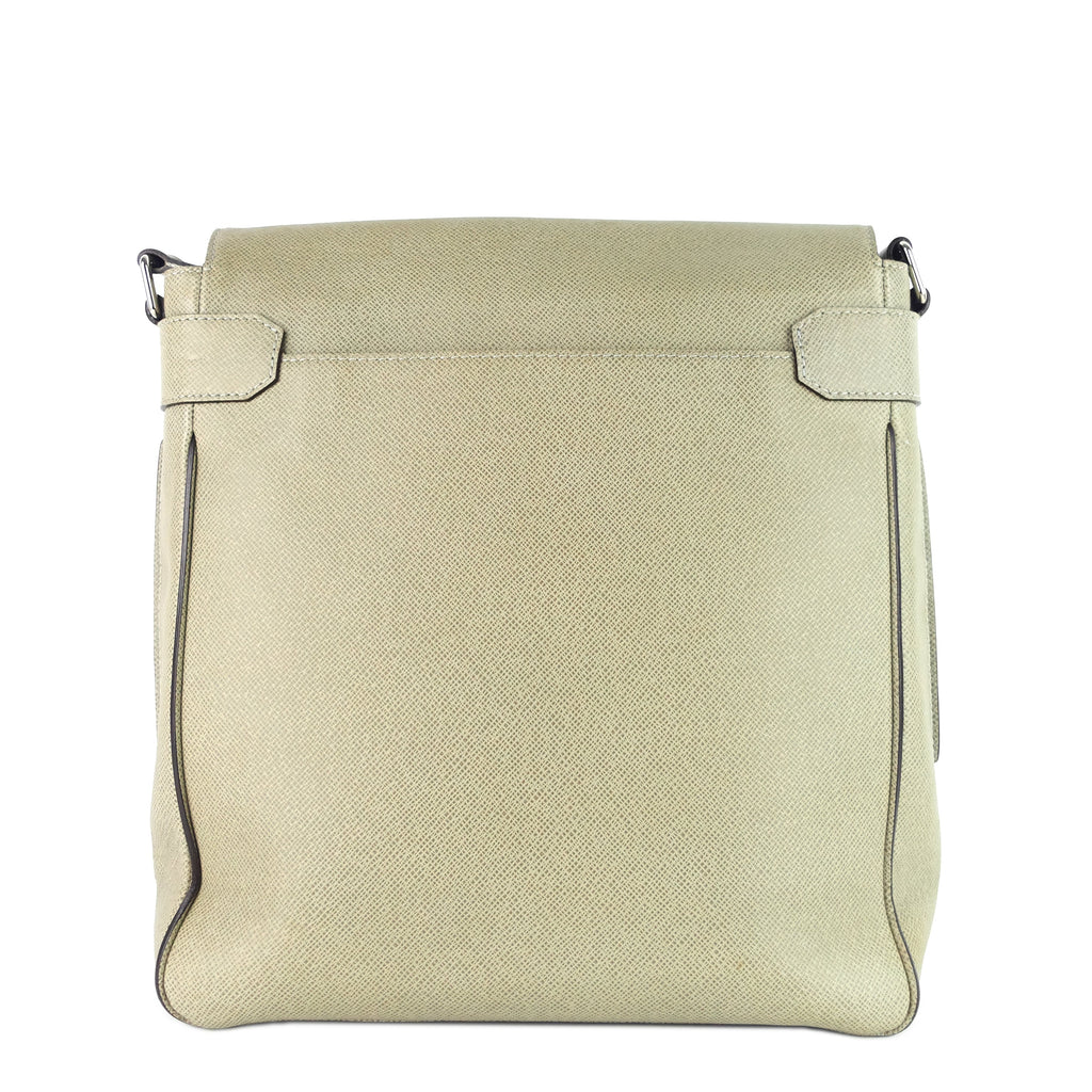 Louis Vuitto Milo Taiga Leather Messenger Bag