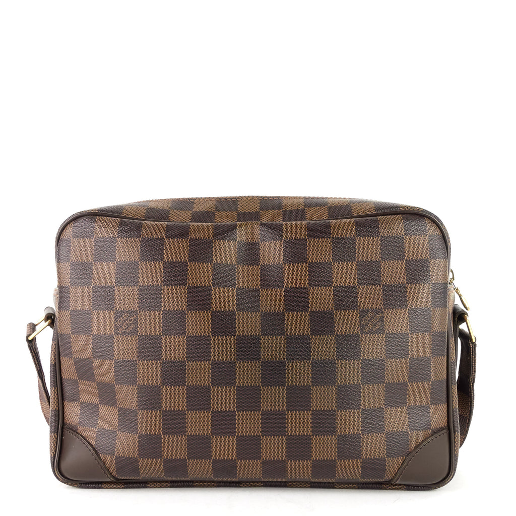 Louis Vuitto Nil 28 Damier Ebene Canvas Messenger Bag