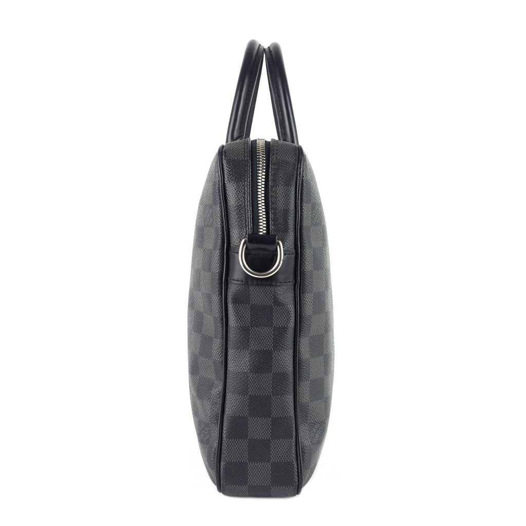 Louis Vuitto Porte-Documents Voyage PM Damier Graphite Canvas Briefcase Bag