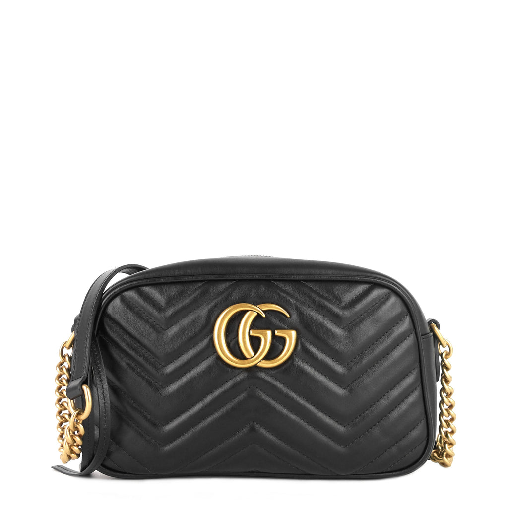 Gucci GG Marmont Small MatelassÃ© Calfskin Shoulder Bag