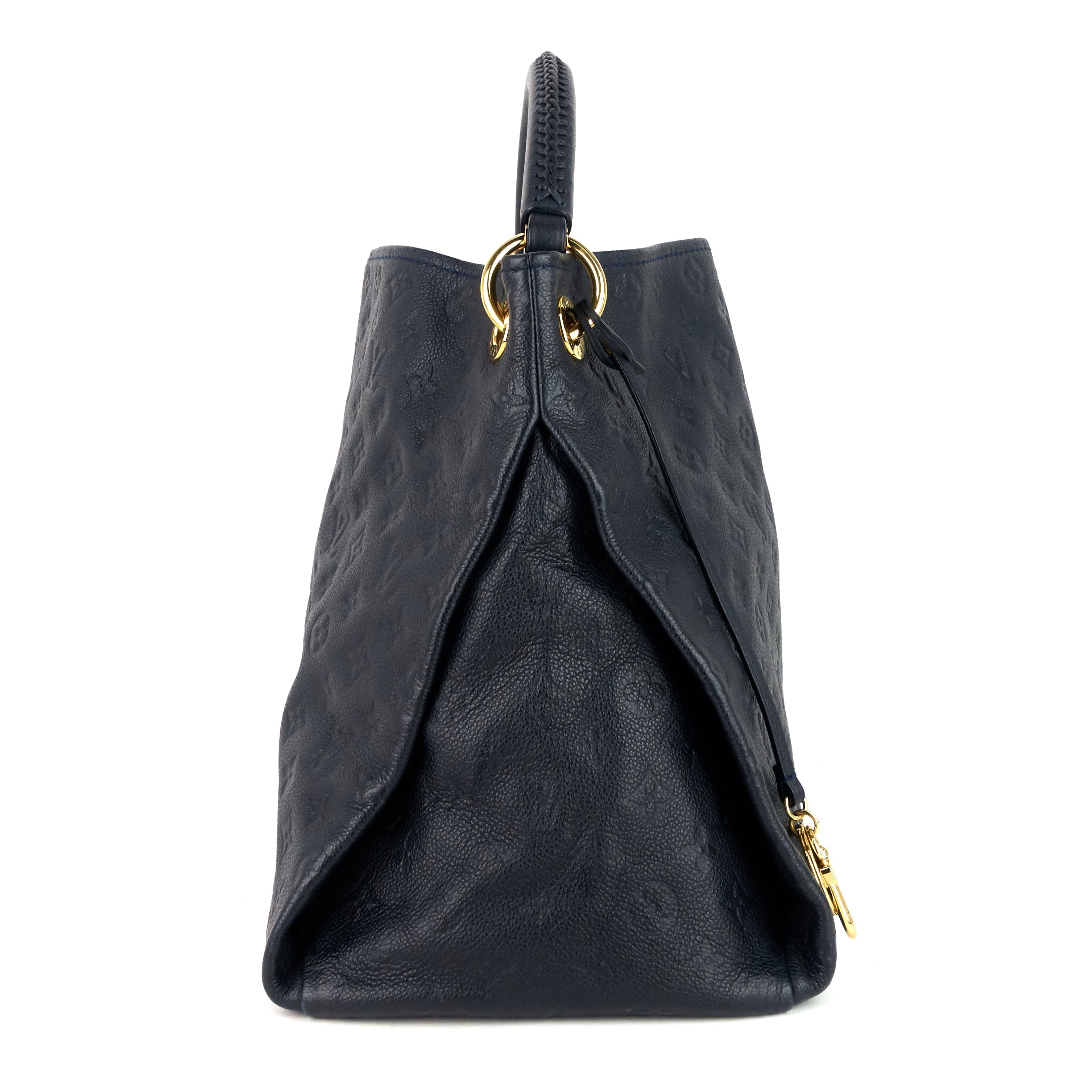 Louis Vuitto Artsy MM Monogram Empreinte Leather Bag