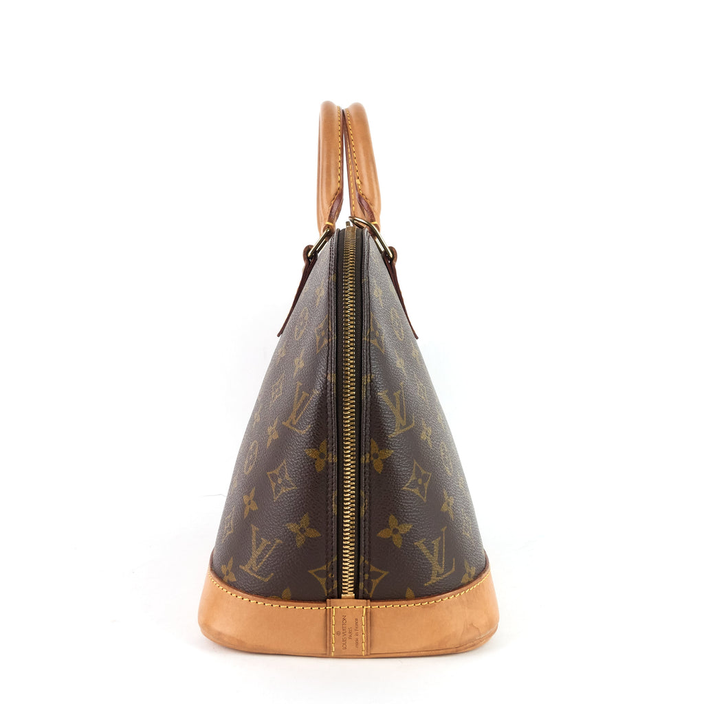Louis Vuitto Alma MM Vintage Monogram Canvas Bag