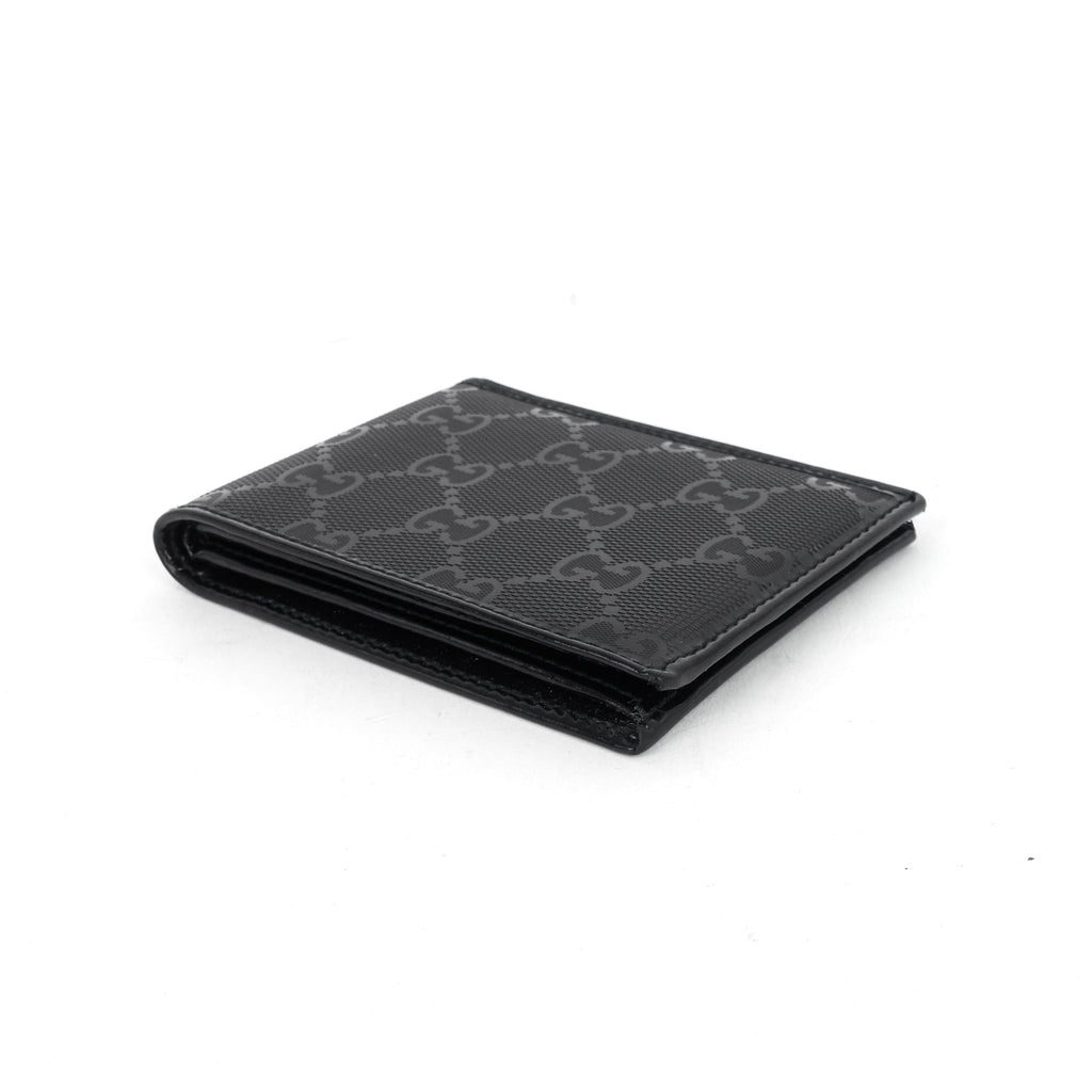 Gucci Bifold GG Coated Canvas Compact Wallet