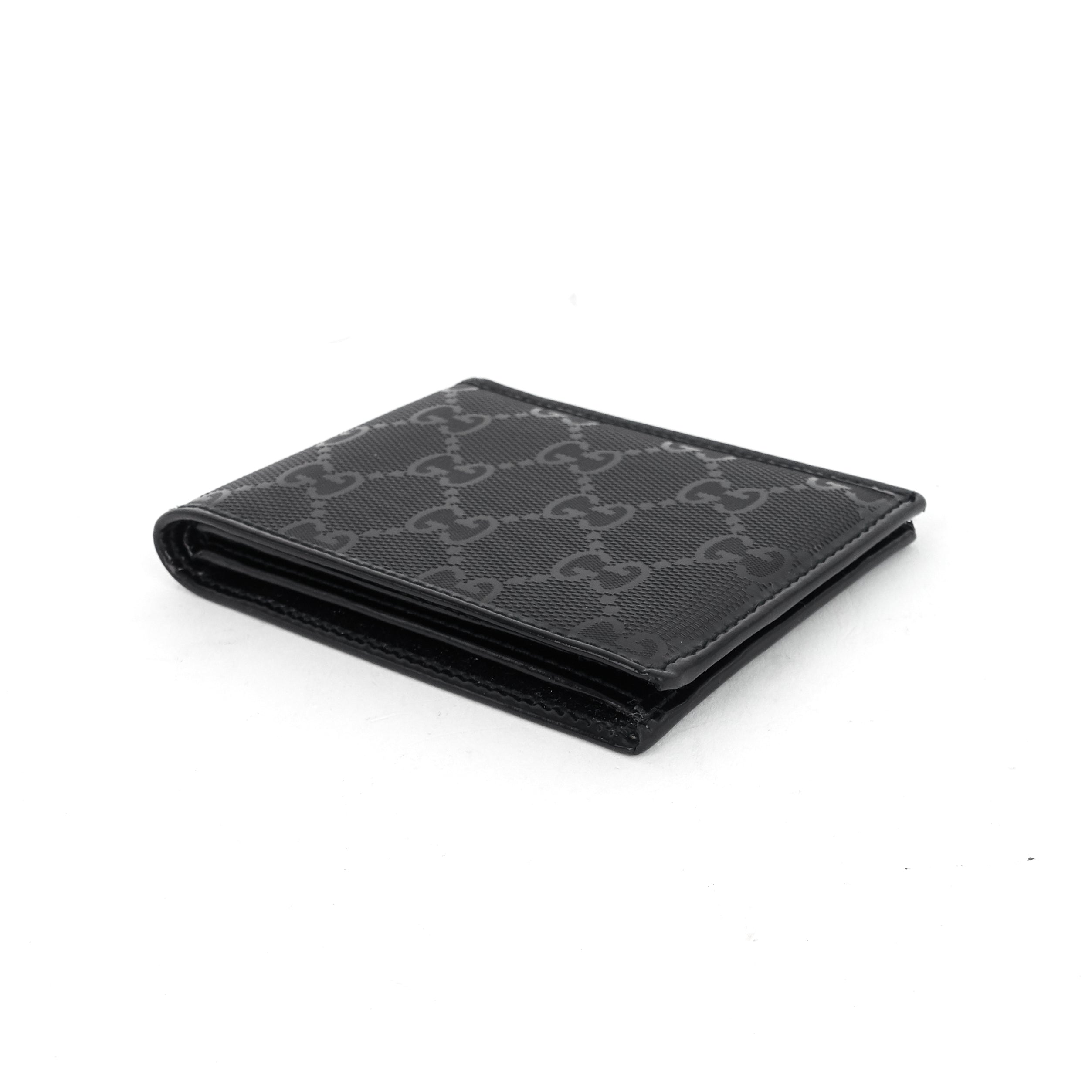 Gucci Bifold GG Coated Canvas Compact Wallet