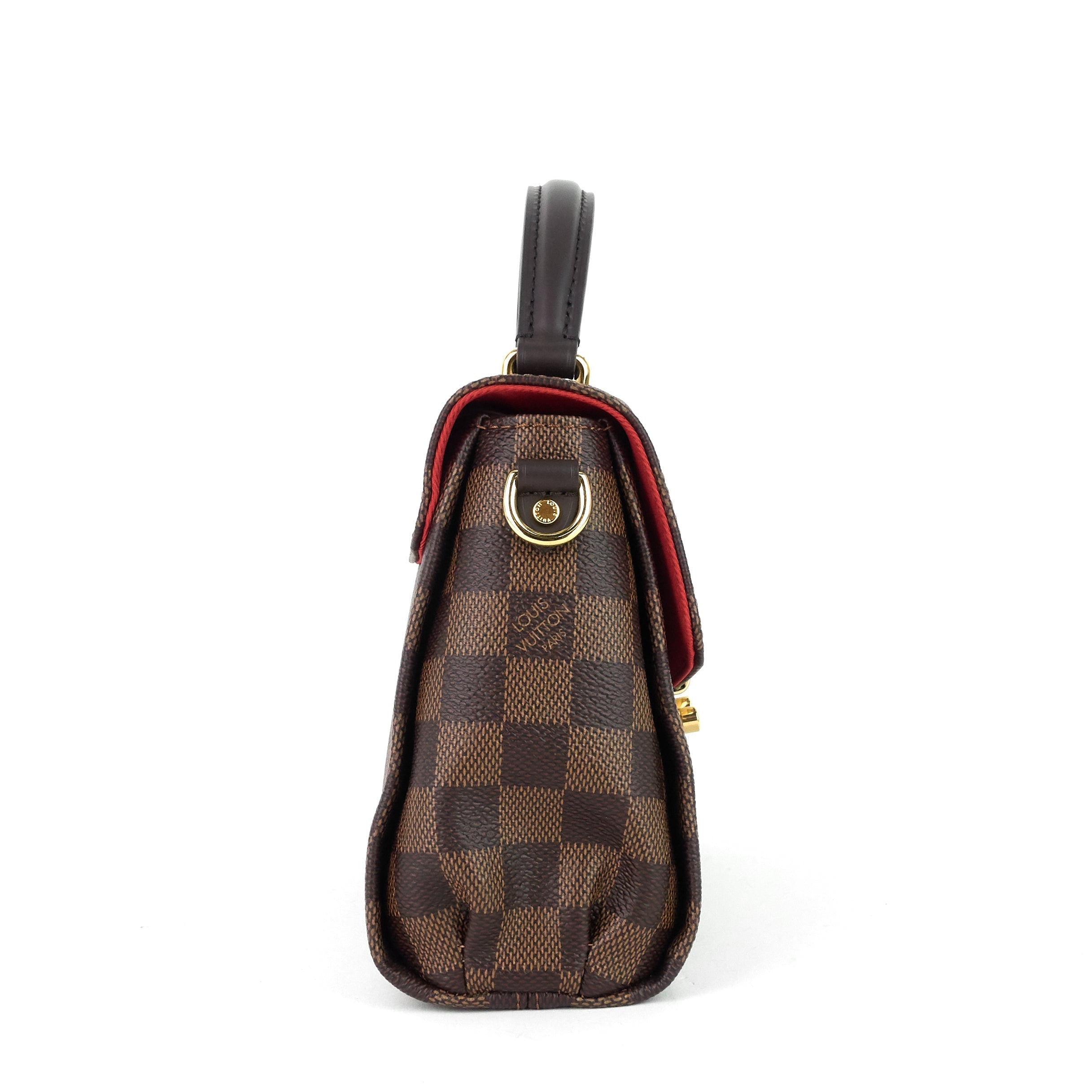 Louis Vuitto Croisette Damier Ebene Canvas Bag