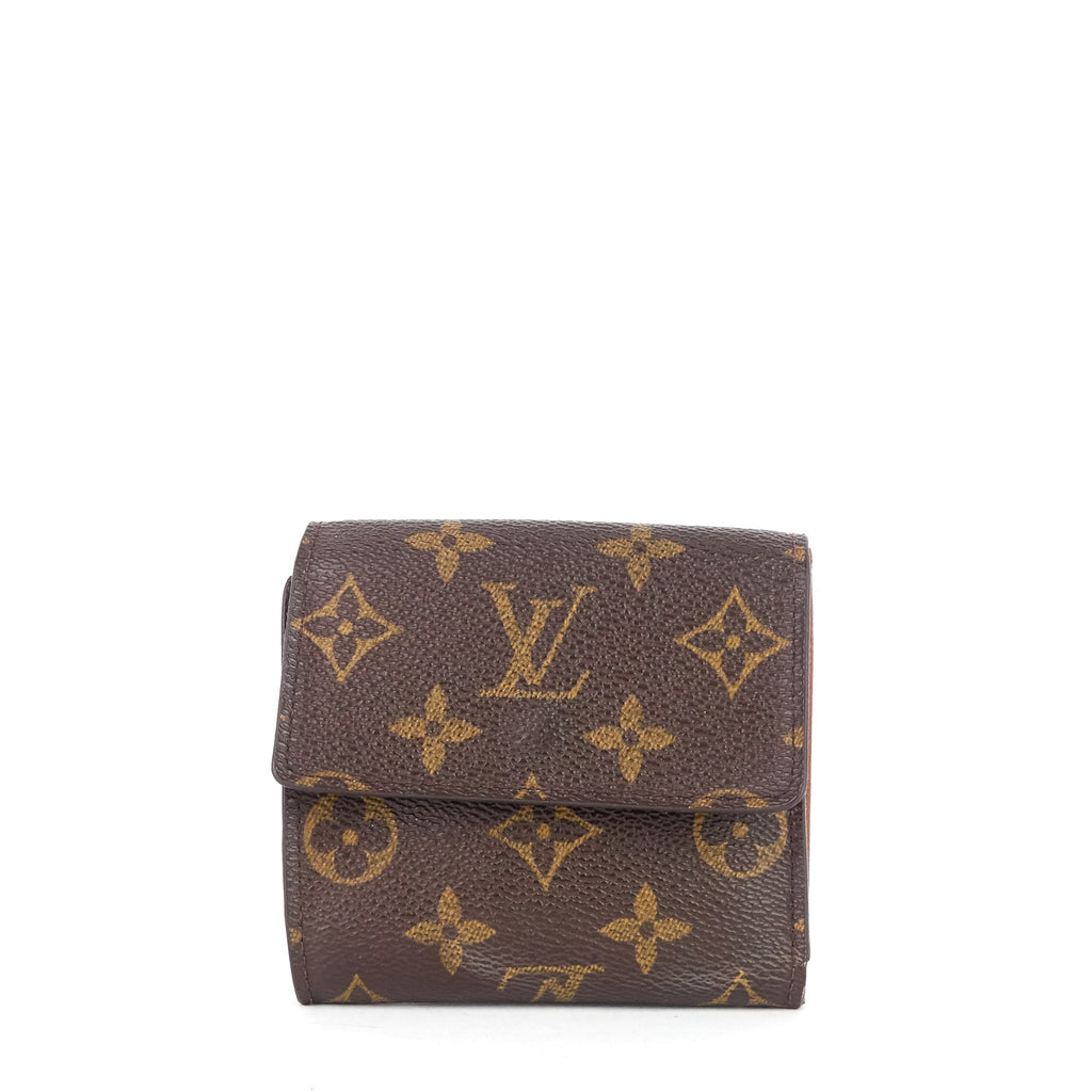 Louis Vuitto Elise Monogram Canvas Wallet