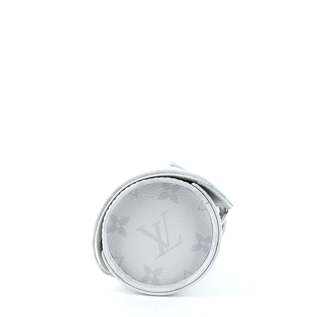 Louis Vuitto 3 Watch Case Monogram Antarctica Canvas Bag