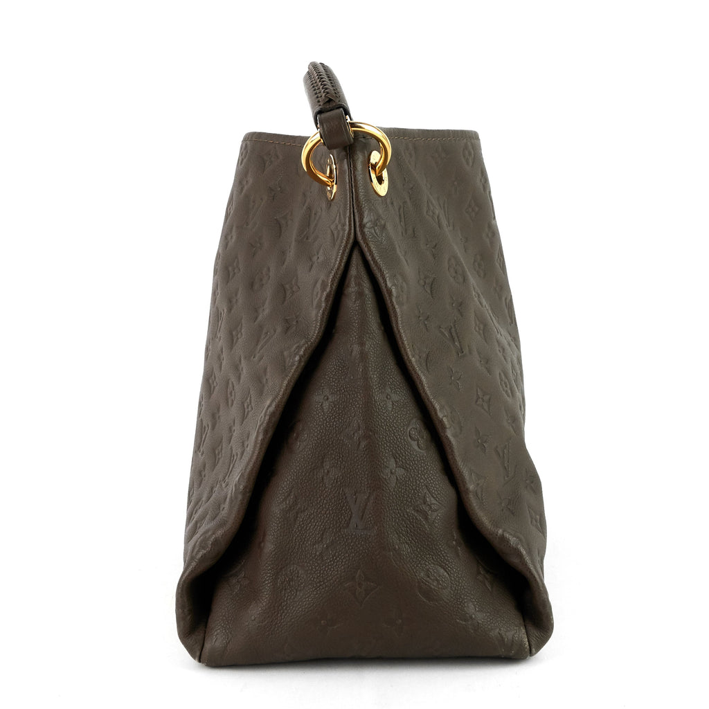 Louis Vuitto Artsy MM Monogram Empreinte Leather Bag