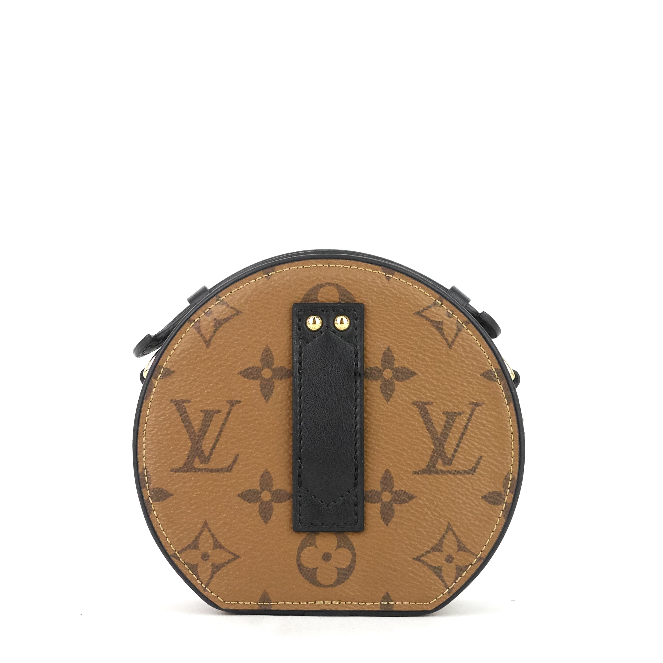 Louis Vuitto Mini BoÃ®te Chapeau Monogram Reverse Canvas Bag