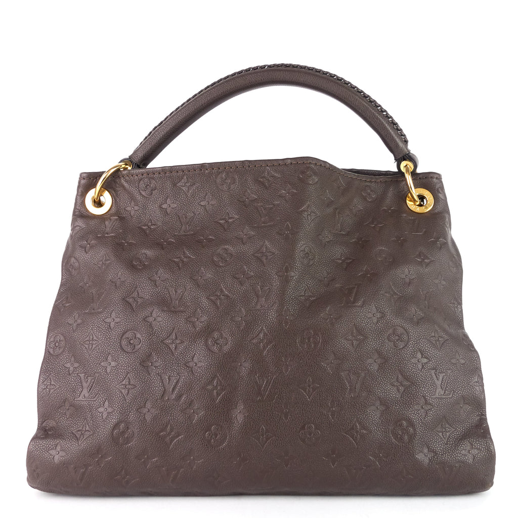 Louis Vuitto Artsy MM Monogram Empreinte Leather Bag