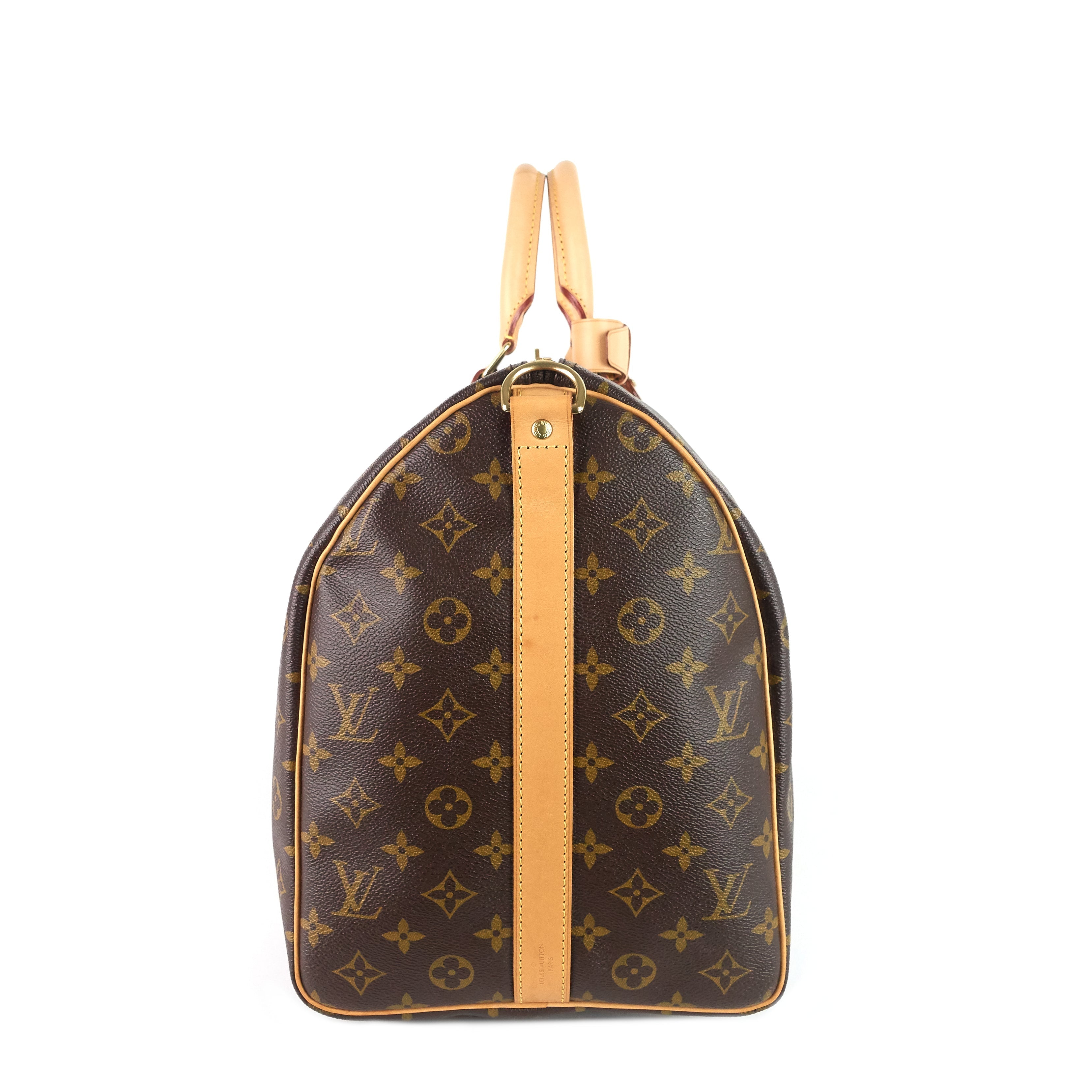 Louis Vuitto Keepall 50 BandouliÃ¨re Monogram Canvas Bag