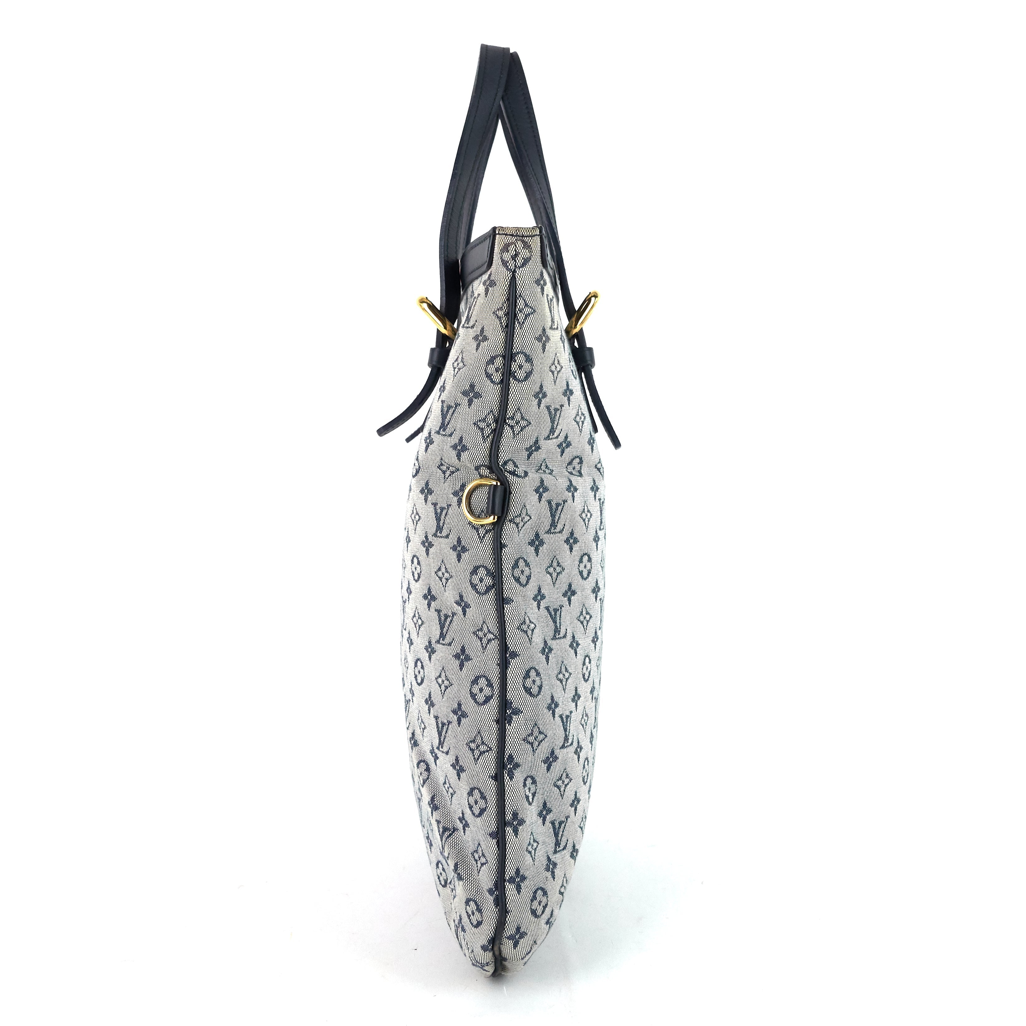 Louis Vuitto Francoise Mini Lin Monogram Canvas Bag