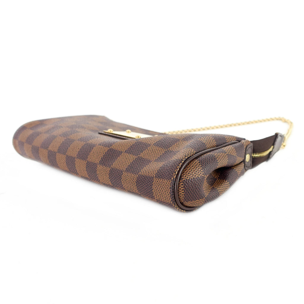 Louis Vuitto Eva Damier Ebene Canvas Bag