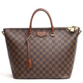 Louis Vuitto Belmont Damier Ebene Canvas Bag