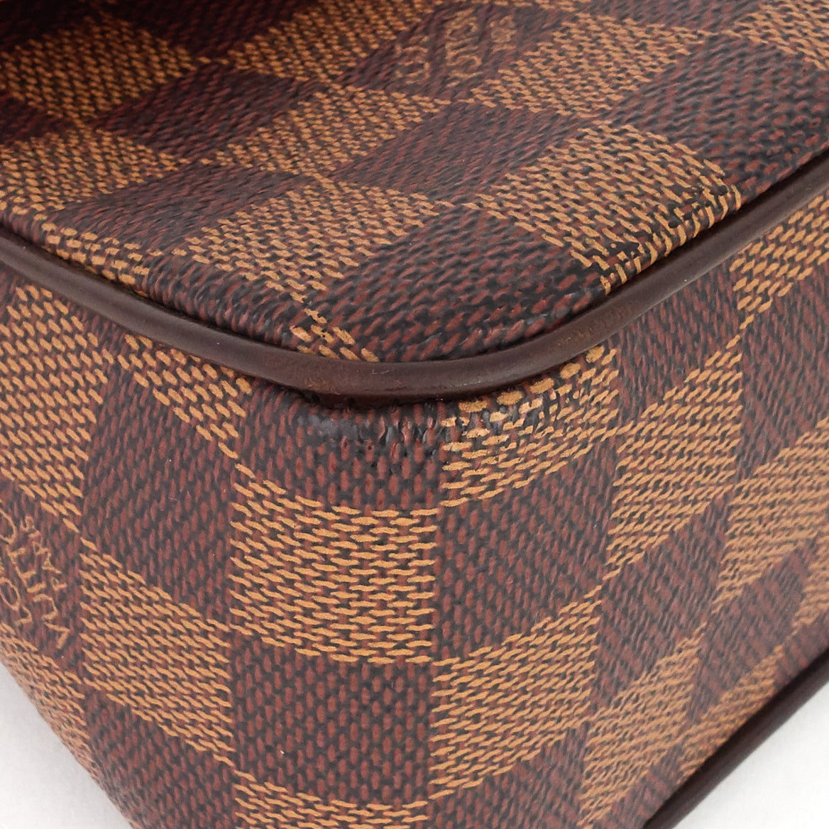 Louis Vuitto Recoleta Damier Ebene Canvas Bag