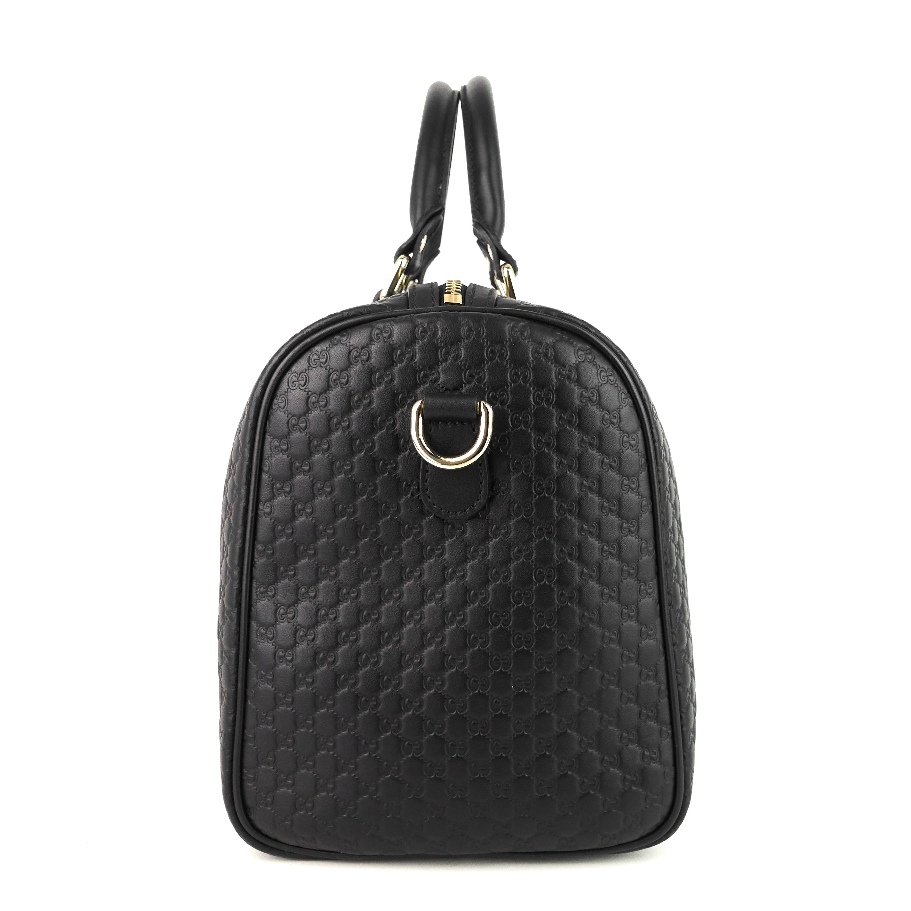 Gucci Joy Medium Boston Microguccissima Leather Bag