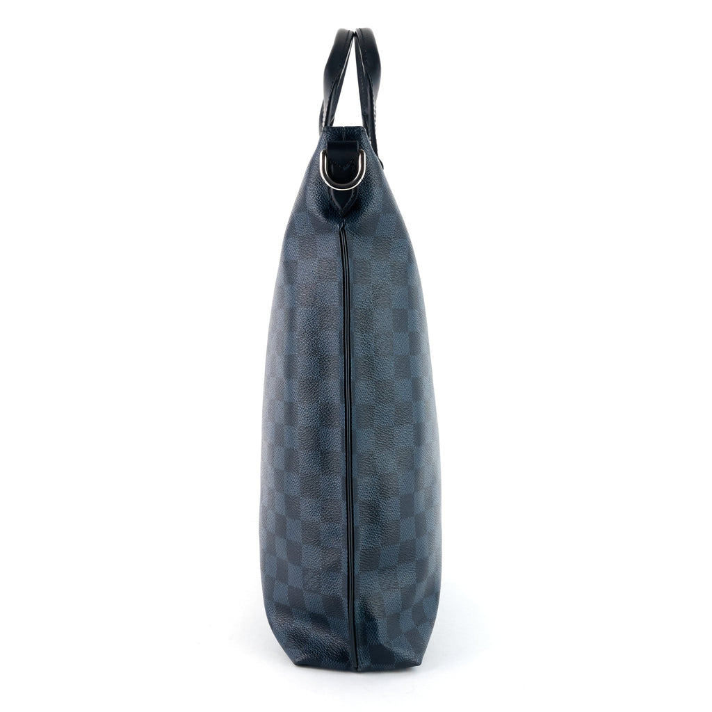 Louis Vuitto Cabas Jour Damier Cobalt Canvas Bag