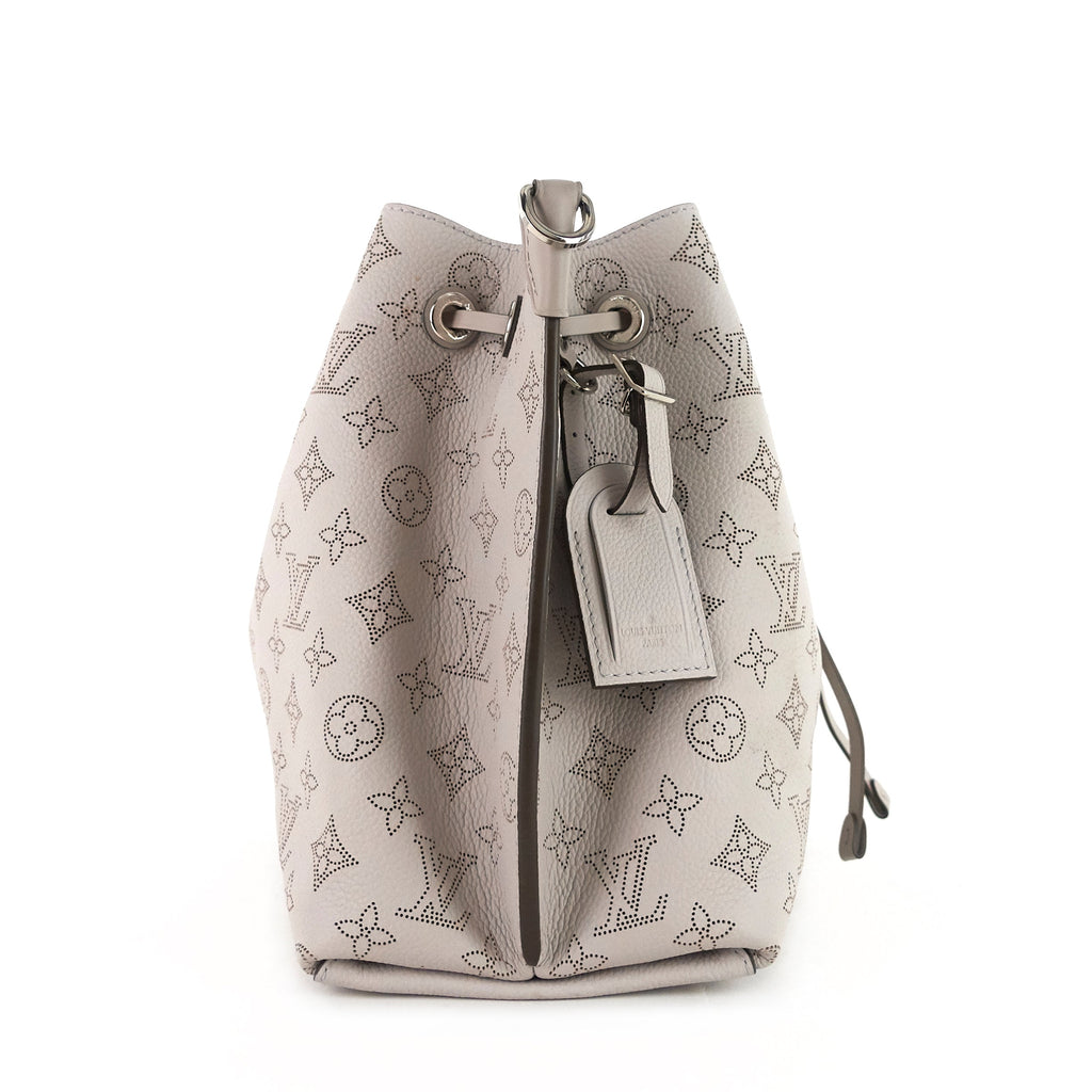 Louis Vuitto Muria Mahina Leather Hobo Bag