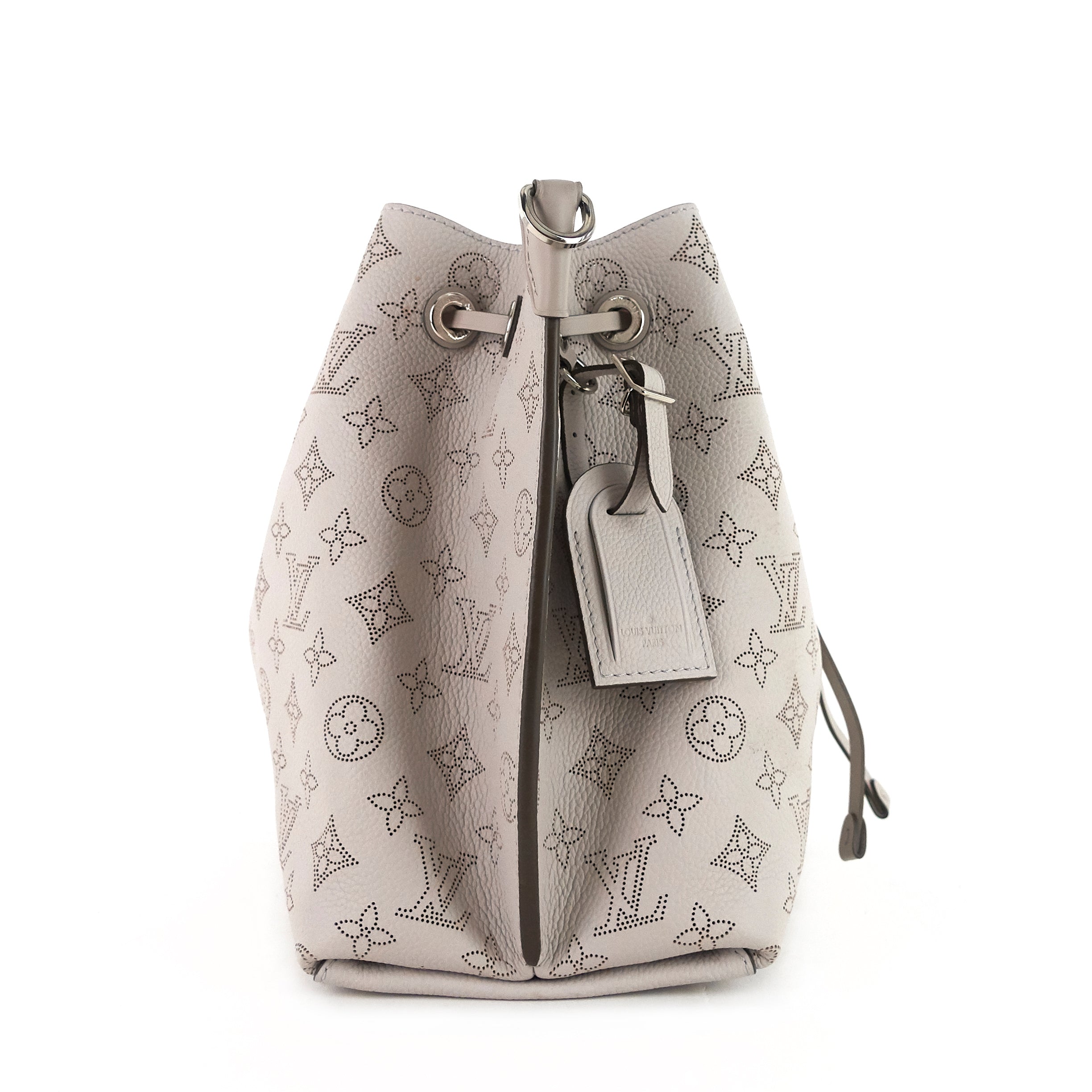 Louis Vuitto Muria Mahina Leather Hobo Bag